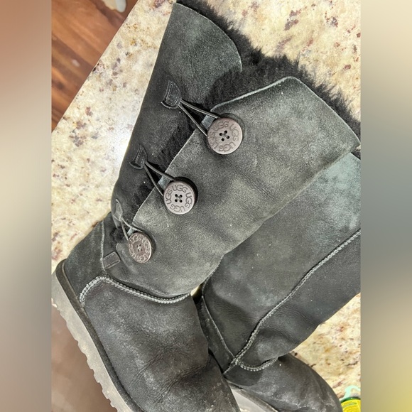 Ugg Black Bailey Button Triplet II Boot - Picture 9 of 9